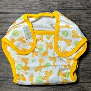 Blueberry Capri giraffes snaps cover size 2